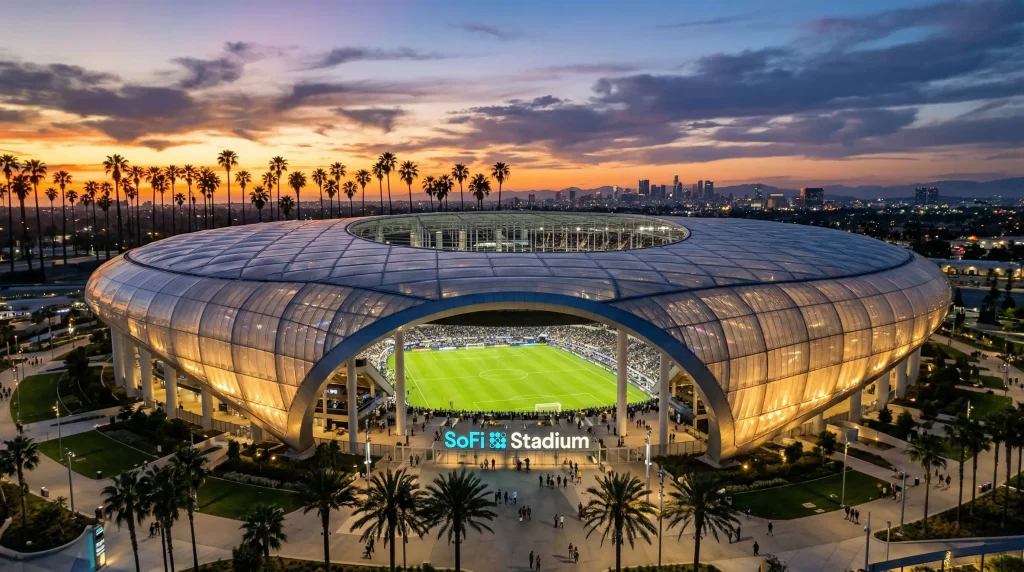 SoFi Stadium in Los Angeles prepared for USA's World Cup 2026 Group D matches against Paraguay, Australia, and Turkey