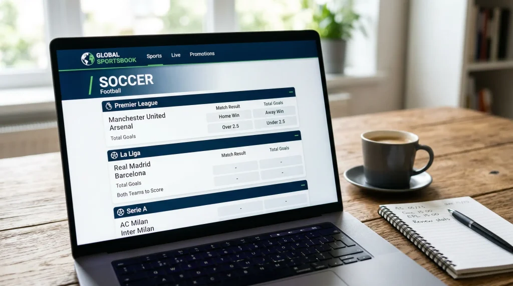 Comparison of decimal, American, and fractional odds formats with World Cup match examples